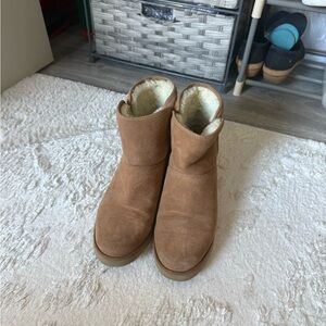 UGG Tan Booties